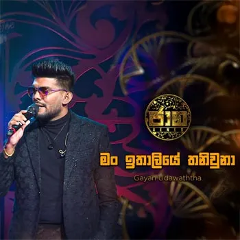 Man Ithaliye Thani Una (Jaana) cover